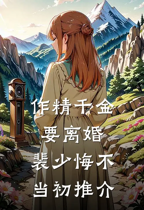 作精千金要离婚，裴少悔不当初推介
