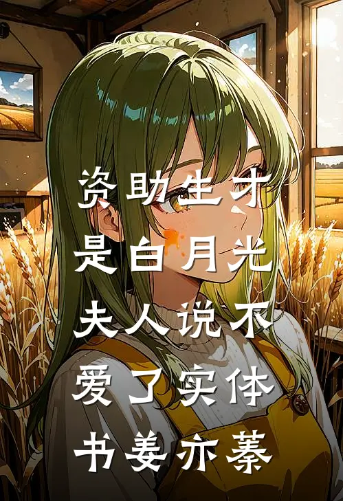 资助生才是白月光，夫人说不爱了实体书姜亦蓁