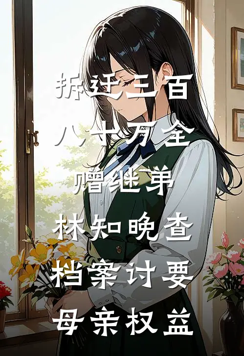 拆迁三百八十万全赠继弟，林知晚查档案讨要母亲权益