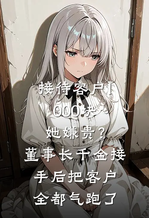 接待客户1000块她嫌贵？董事长千金接手后把客户全都气跑了