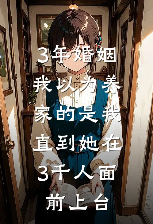 3年婚姻我以为养家的是我，直到她在3千人面前上台