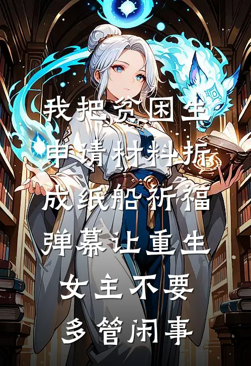 我把贫困生申请材料折成纸船祈福，弹幕让重生女主不要多管闲事