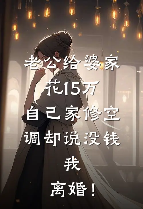 老公给婆家花15万，自己家修空调却说没钱，我：离婚！
