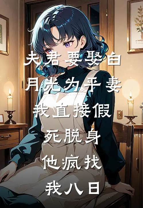 夫君要娶白月光为平妻，我直接假死脱身，他疯找我八日
