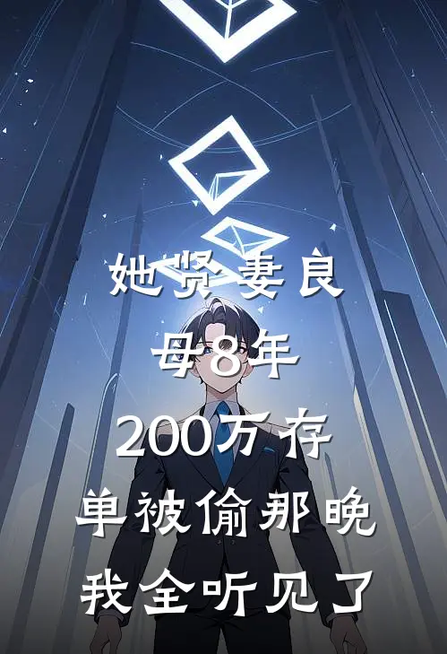 她贤妻良母8年，200万存单被偷那晚我全听见了