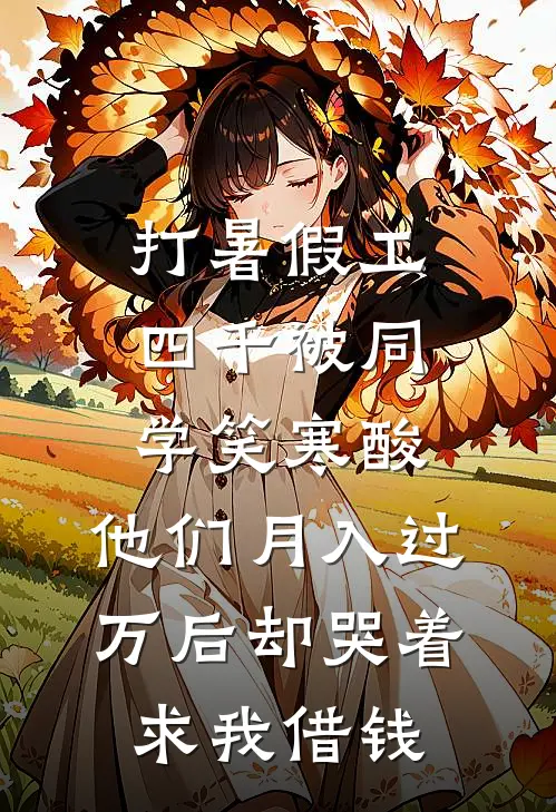 打暑假工四千被同学笑寒酸，他们月入过万后却哭着求我借钱