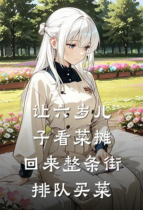 让六岁儿子看菜摊，回来整条街排队买菜