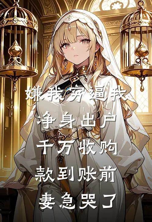 嫌我穷逼我净身出户，千万收购款到账前妻急哭了