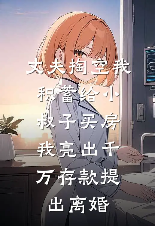 丈夫掏空我积蓄给小叔子买房，我亮出千万存款提出离婚