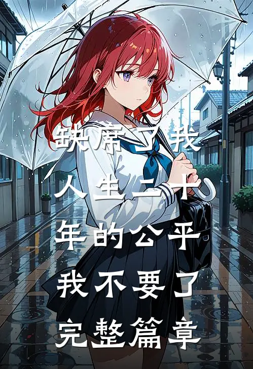 缺席了我人生二十年的公平，我不要了完整篇章