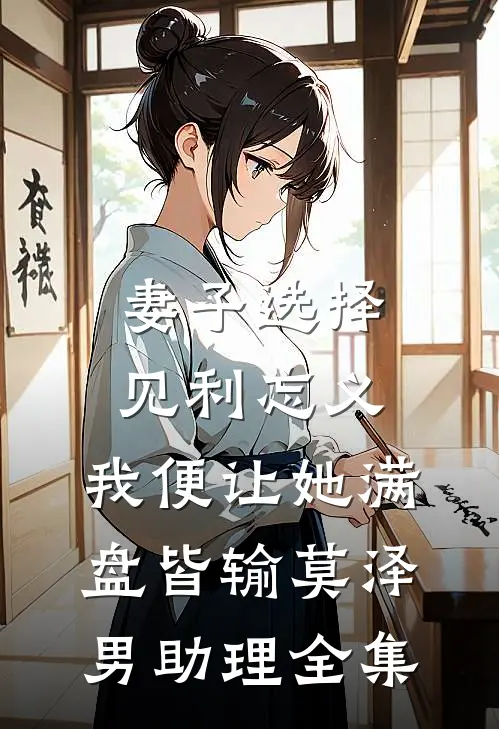 妻子选择见利忘义，我便让她满盘皆输莫泽男助理全集