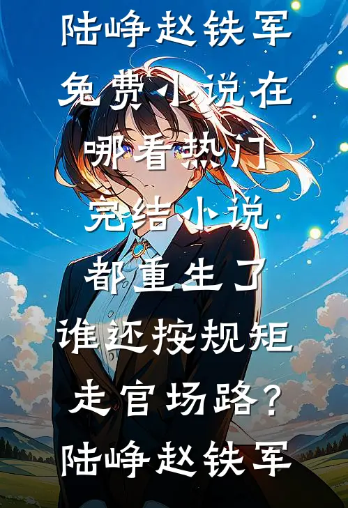 都重生了，谁还按规矩走官场路？(陆峥赵铁军)免费小说在哪看_热门完结小说都重生了，谁还按规矩走官场路？(陆峥赵铁军)