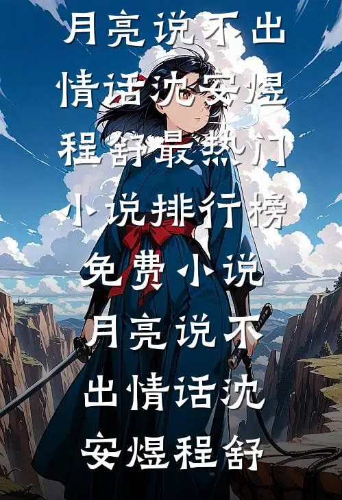 月亮说不出情话(沈安煜程舒)最热门小说排行榜_免费小说月亮说不出情话沈安煜程舒