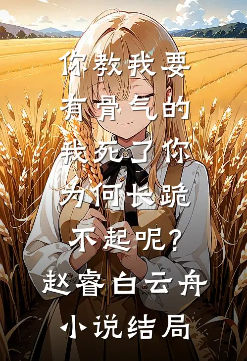 你教我要有骨气的，我死了你为何长跪不起呢?赵睿白云舟小说结局