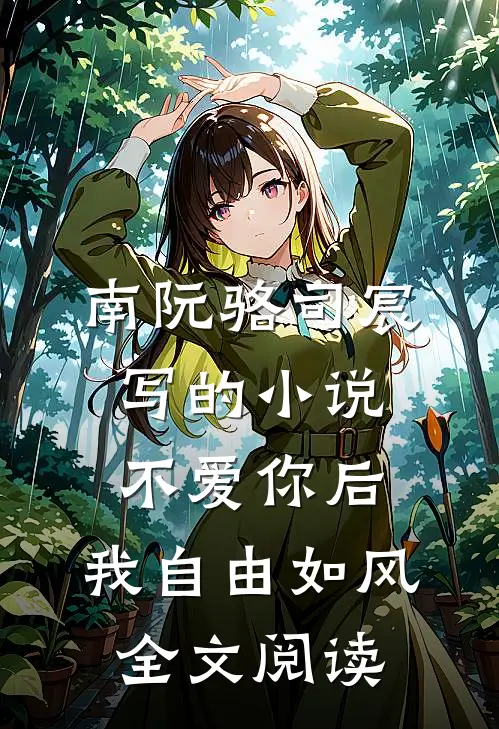 南阮骆司宸写的小说不爱你后，我自由如风全文阅读