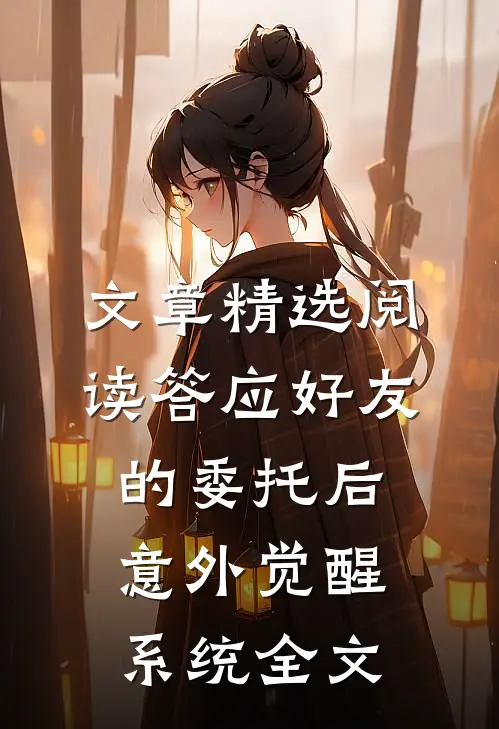 文章精选阅读答应好友的委托后,意外觉醒系统全文