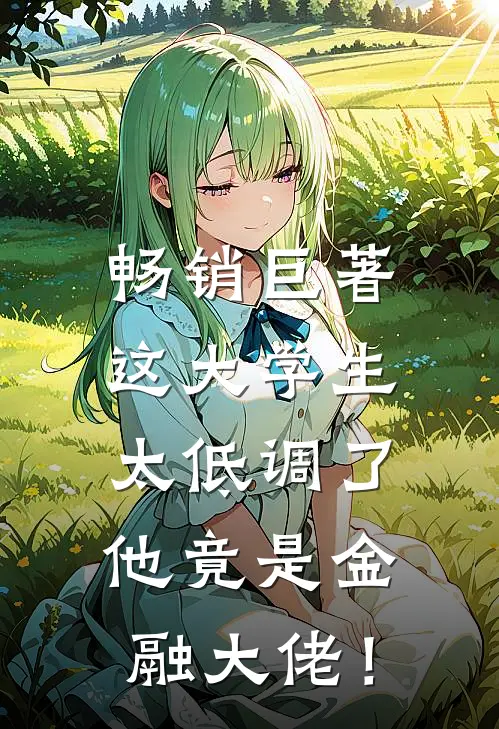 畅销巨著这大学生太低调了，他竟是金融大佬！