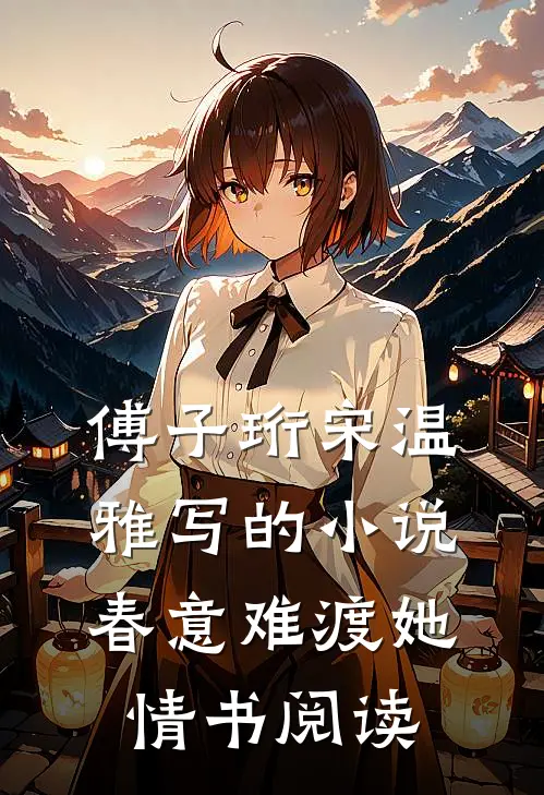 傅子珩宋温雅写的小说春意难渡她情书阅读