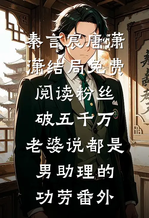 秦言宸唐潇潇结局免费阅读粉丝破五千万，老婆说都是男助理的功劳番外
