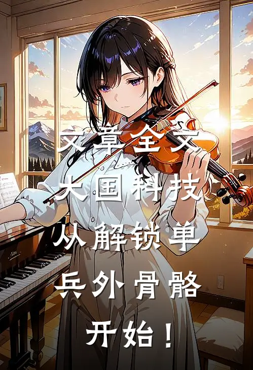 文章全文大国科技：从解锁单兵外骨骼开始！
