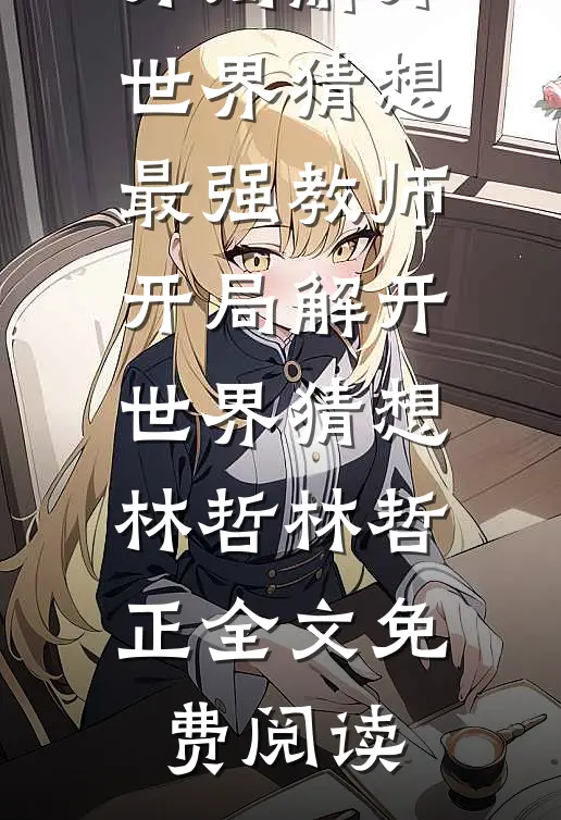 全本小说最强教师:开局解开世界猜想最强教师:开局解开世界猜想林哲林哲正全文免费阅读