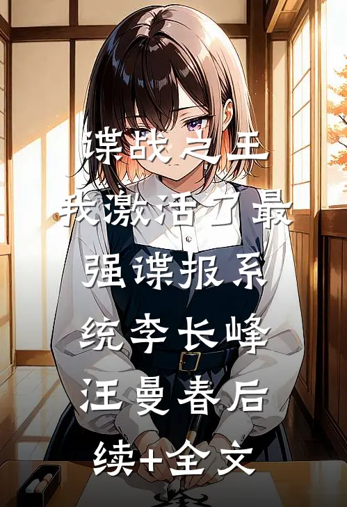 谍战之王：我激活了最强谍报系统李长峰汪曼春后续+全文