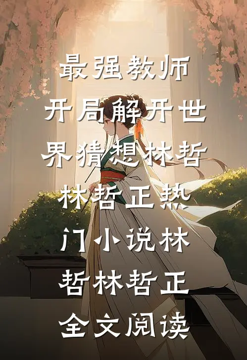 最强教师:开局解开世界猜想林哲林哲正热门小说（林哲林哲正）全文阅读