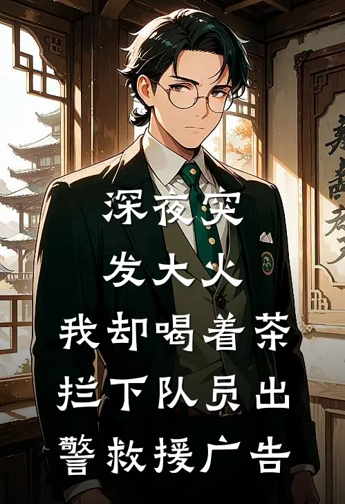 深夜突发大火，我却喝着茶拦下队员出警救援广告