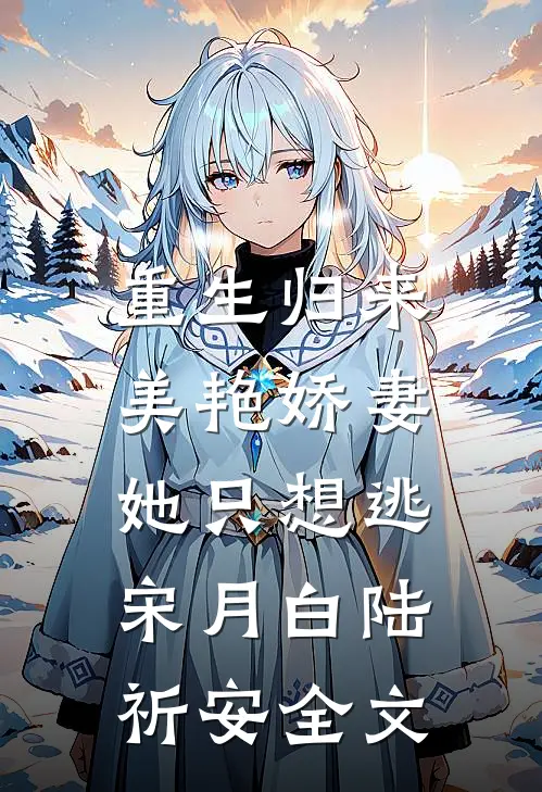 重生归来美艳娇妻她只想逃宋月白陆祈安全文