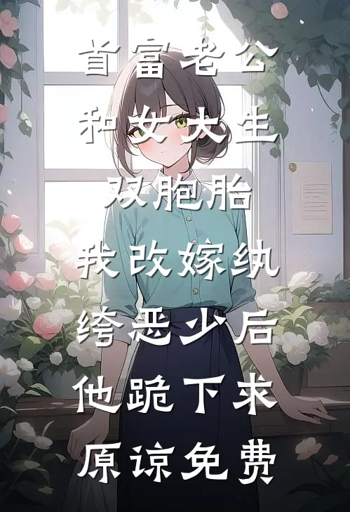 首富老公和女大生双胞胎，我改嫁纨绔恶少后他跪下求原谅免费