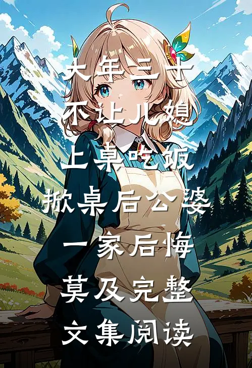 大年三十不让儿媳上桌吃饭，掀桌后公婆一家后悔莫及完整文集阅读