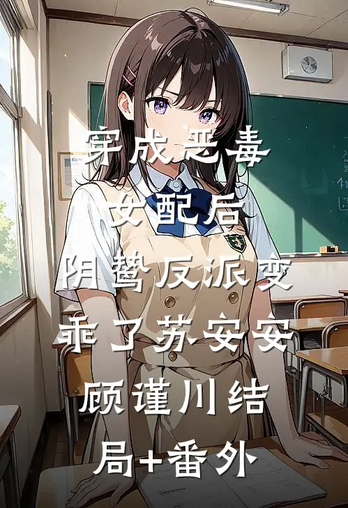 穿成恶毒女配后，阴鸷反派变乖了苏安安顾谨川结局+番外