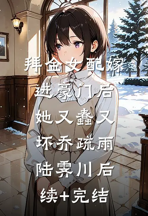 拜金女配嫁进豪门后她又蠢又坏乔疏雨陆霁川后续+完结