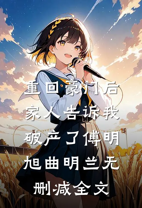 重回豪门后，家人告诉我破产了傅明旭曲明兰无删减全文