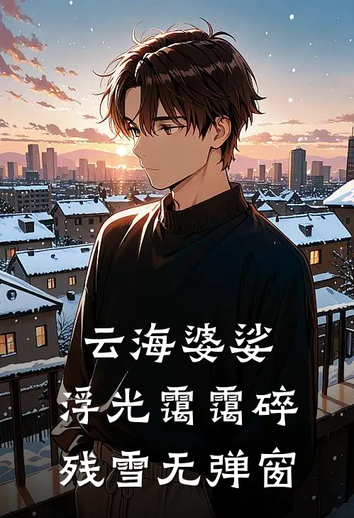 云海婆娑，浮光霭霭碎残雪无弹窗