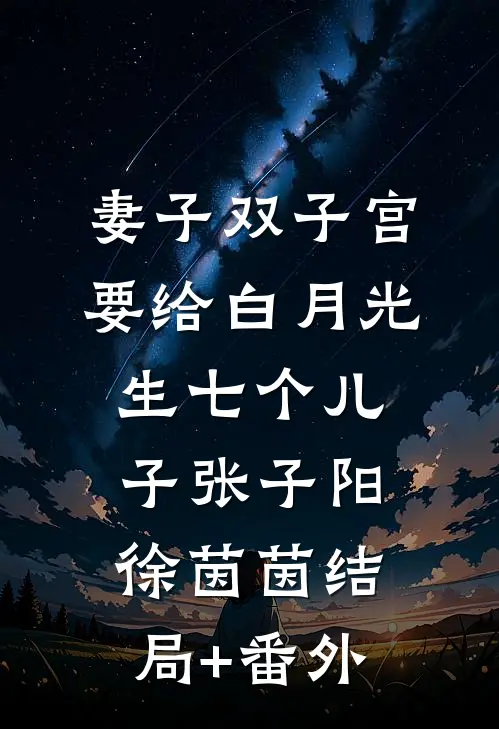 妻子双子宫要给白月光生七个儿子张子阳徐茵茵结局+番外