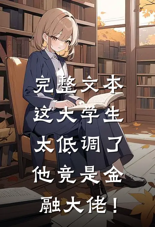 完整文本这大学生太低调了，他竟是金融大佬！