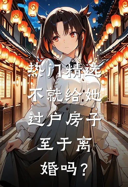 热门精选不就给她过户房子，至于离婚吗？