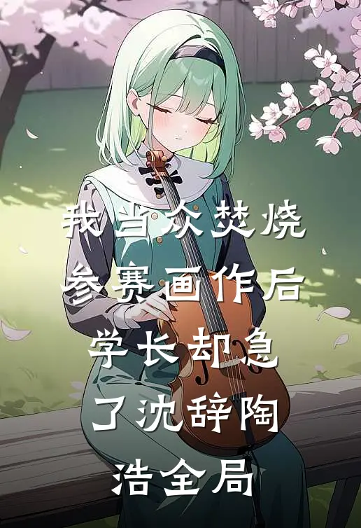 我当众焚烧参赛画作后，学长却急了沈辞陶浩全局