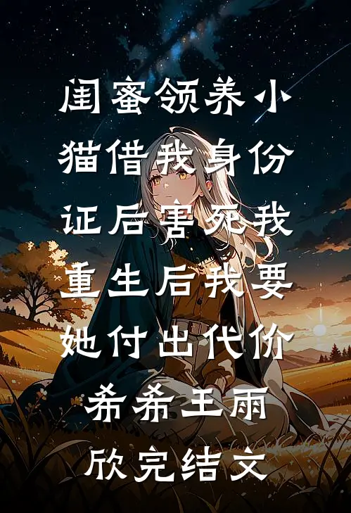 闺蜜领养小猫借我身份证后害死我，重生后我要她付出代价希希王雨欣完结文