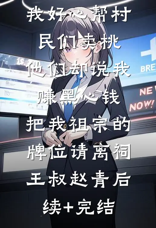 我好心帮村民们卖桃，他们却说我赚黑心钱，把我祖宗的牌位请离祠王叔赵青后续+完结