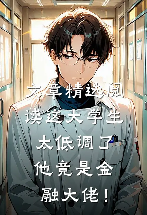 文章精选阅读这大学生太低调了，他竟是金融大佬！