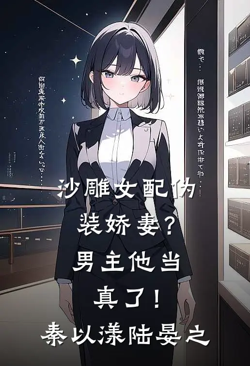 沙雕女配伪装娇妻？男主他当真了！秦以漾陆晏之