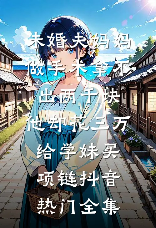 未婚夫妈妈做手术拿不出两千块，他却花三万给学妹买项链抖音热门 全集