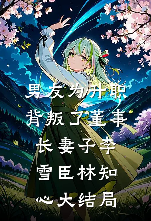 男友为升职背叛了董事长妻子李雪臣林知心大结局