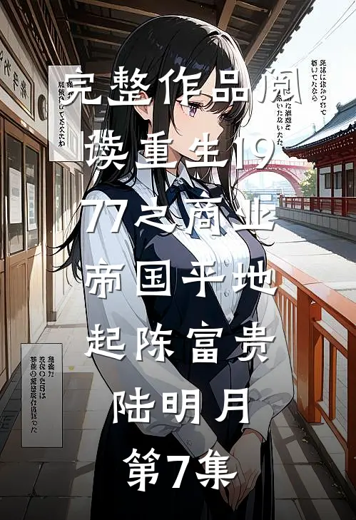 完整作品阅读重生1977之商业帝国平地起(陈富贵,陆明月)第7集