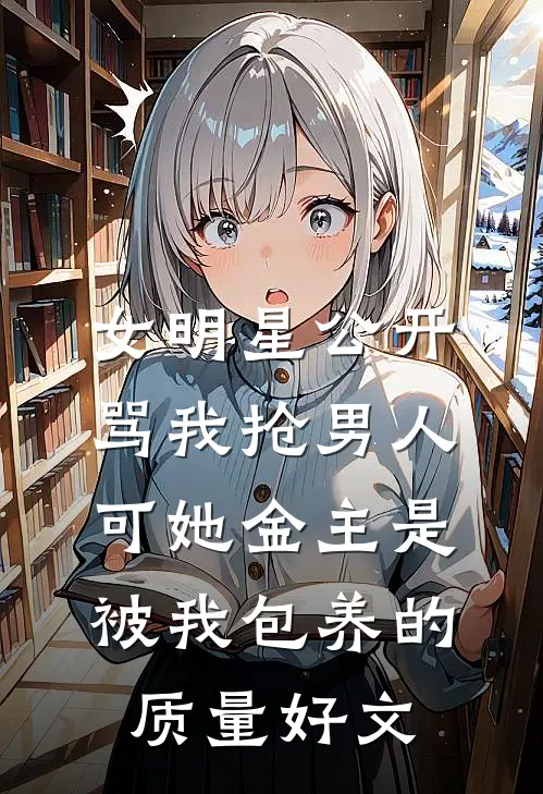 女明星公开骂我抢男人，可她金主是被我包养的质量好文