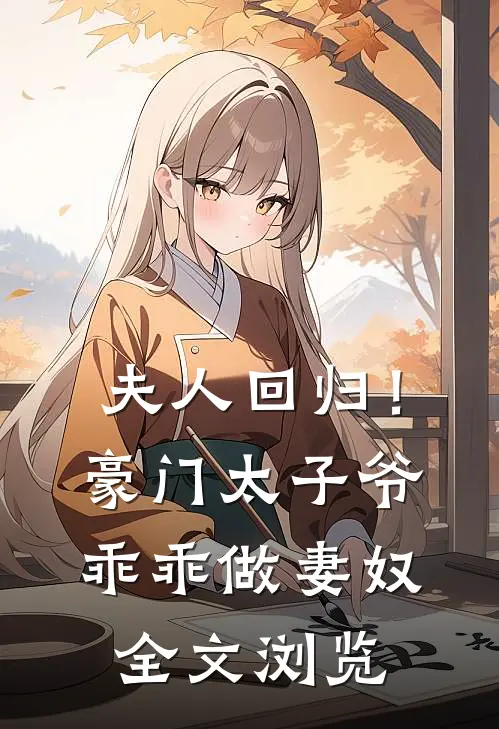 夫人回归！豪门太子爷乖乖做妻奴全文浏览