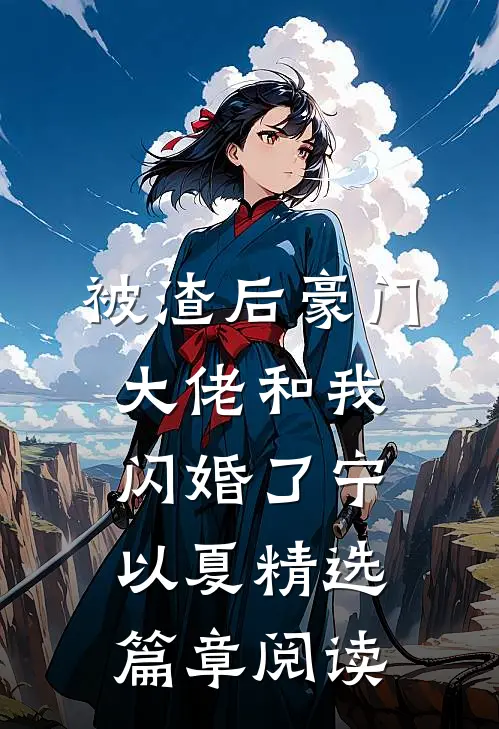 被渣后豪门大佬和我闪婚了宁以夏精选篇章阅读