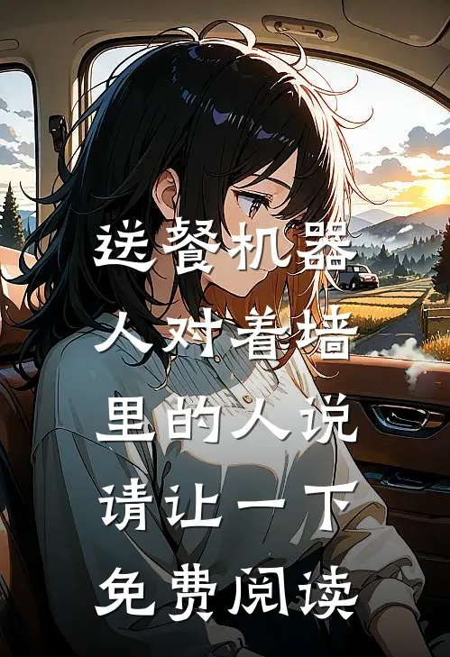 送餐机器人对着墙里的人说：请让一下免费阅读